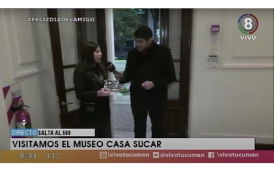 Vivo Tucumán visitó el museo Casa Sucar